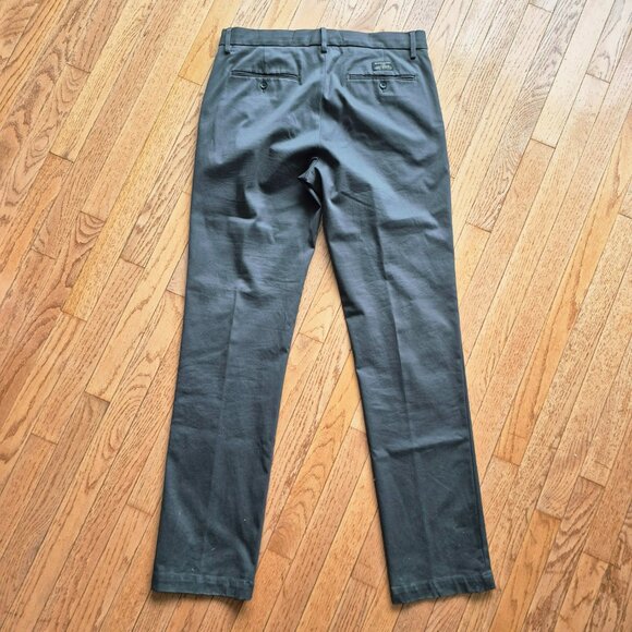Banana Republic Aiden Slim Fit Chino Pants Charcoal 34" x 36" - Picture 6 of 15